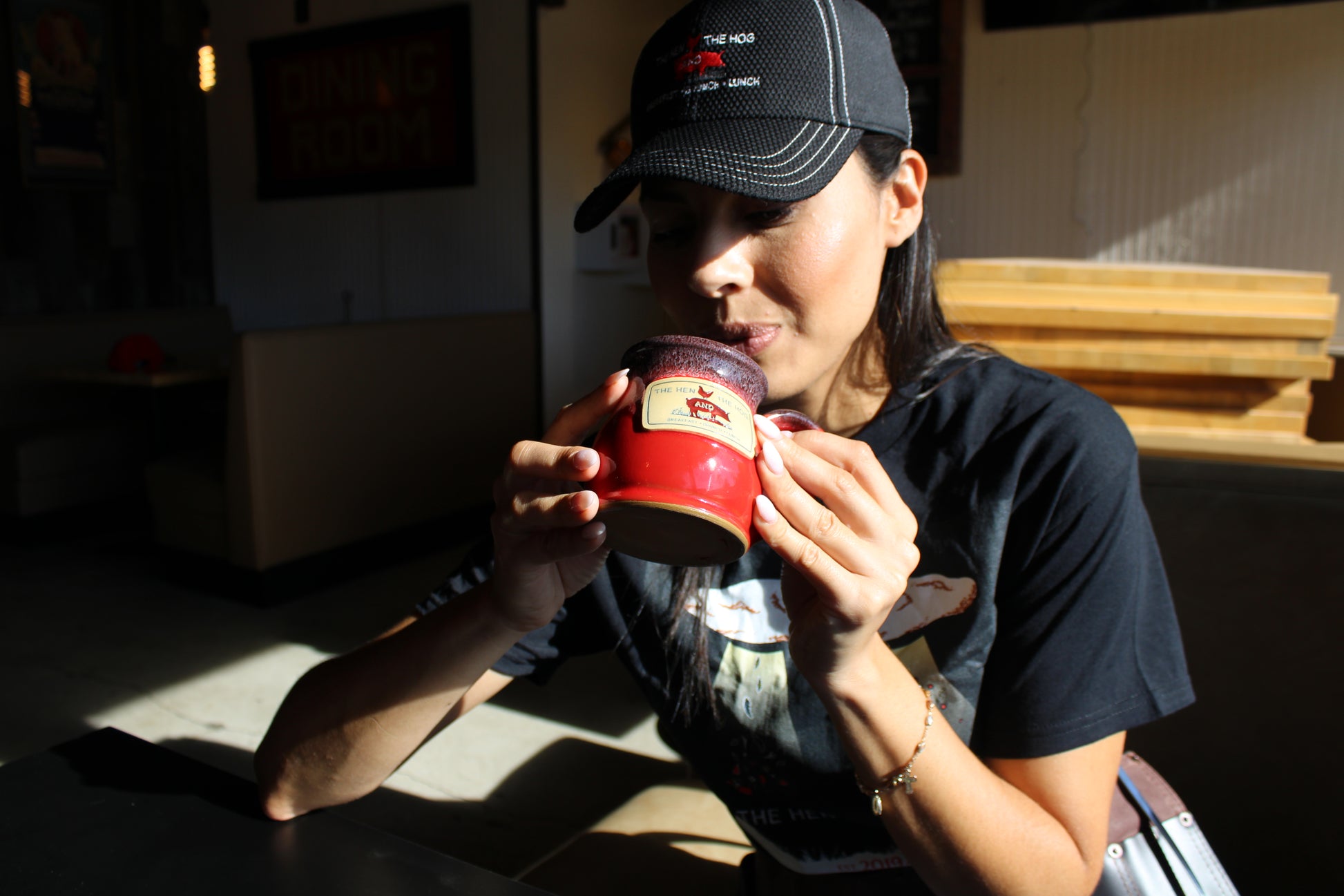The Hen and Hog Mug